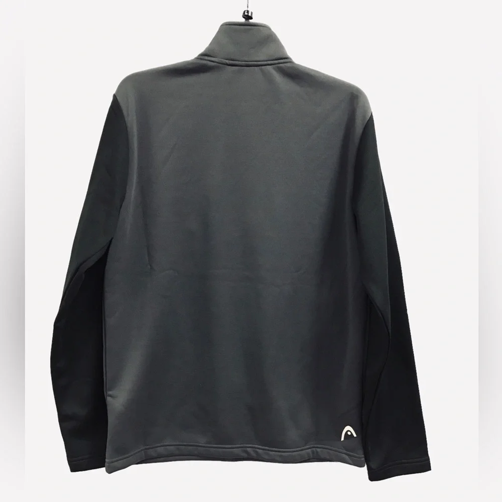 Head Jacket Mens Gray Black Outdoors Casual Full Zip Men’s Size S